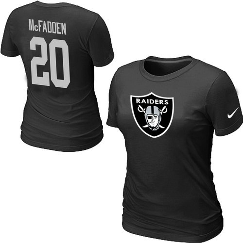 Nike Oakland Raiders Women's Critical Victory NFL T-Shirt - Black